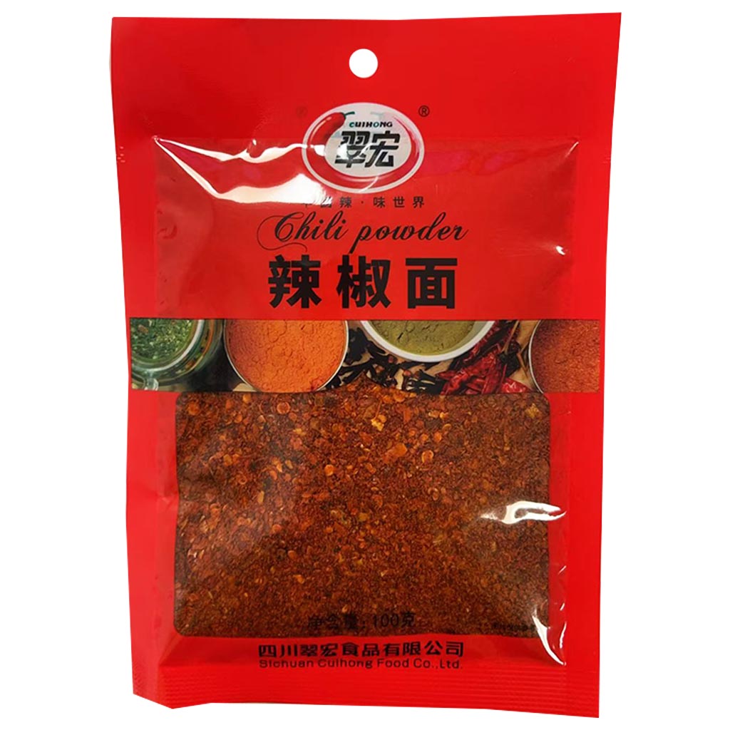 Cui Hong Chilli Powder 100g ~ 翠宏辣椒面 100g