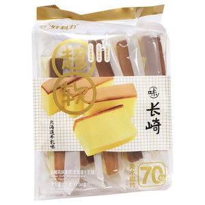 HaoYouLi Nagasaki Milk Cake 225g ~ 好有力崎长风味蛋糕北海道牛乳味 225g