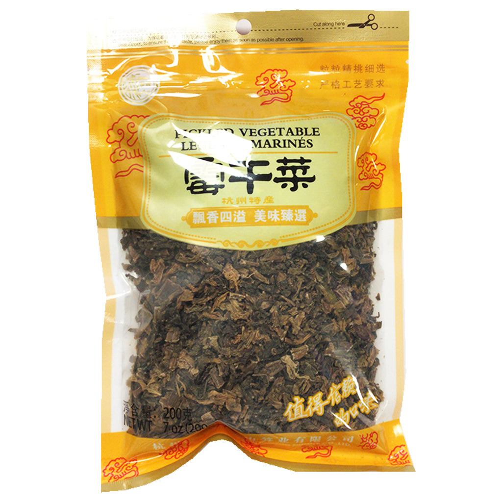 TianMuShan Pickled Vegetable 200g ~ 莲峰霉乾菜 200g