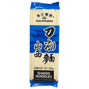 Pearl River Bridge Shanxi Noodles 300g ~ 珠江橋牌山西刀削麵 300g