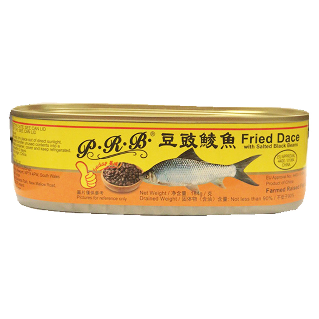 Pearl River Fried Dace Salted Black Bean 184g ~ 珠江橋牌豆豉鯪魚 184g