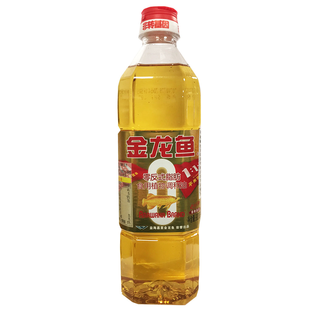 Arawana Vegetable Blended Oil 900ml ~ 金龙鱼黄金比例零反式脂肪食用植物调和油 900ml