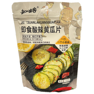 ZhiWeiKe Pickled Cucumber 120g ~ 知味客即食酸辣黃瓜片 120g