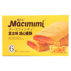 Macmimi Cracker Cheese 100g ~ 麥米米芝士味流心蛋酥 100g