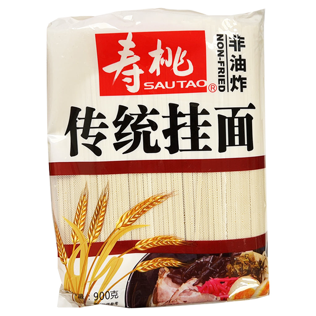 Sau Tao Tradition Noodle 900g ~ 寿桃传统挂面 900g