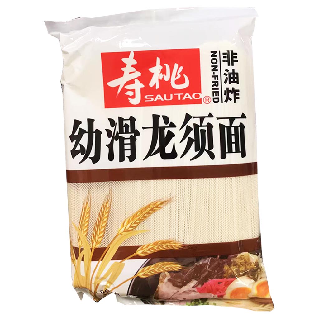 Sau Tao LongXu Noodle 900g ~ 寿桃幼滑龙须面 900g