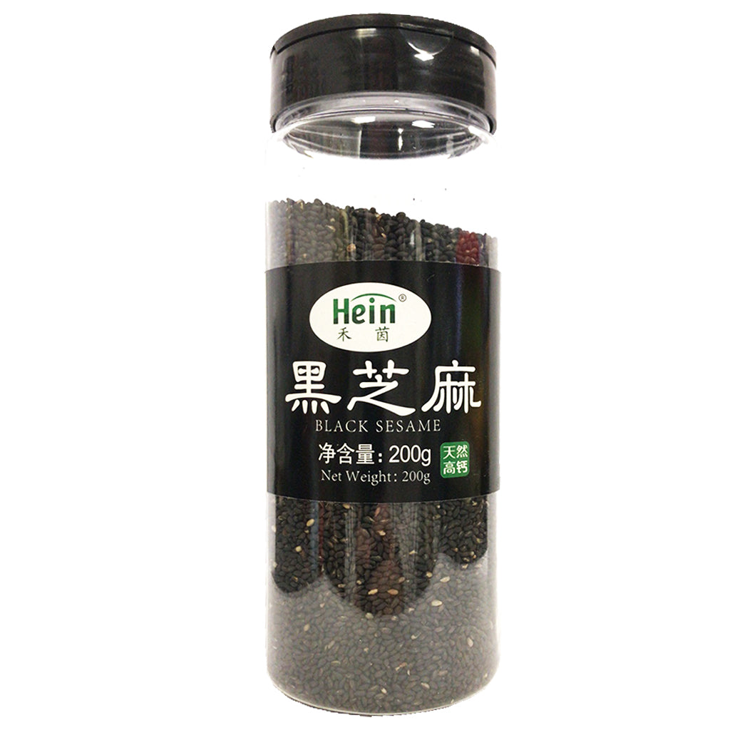 Hein Roasted Black Sesame Seeds 200g ~ 禾茵黑芝麻 200g