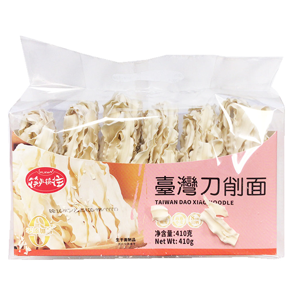 KLKW Knife Sliced Noodle 410g ~ 筷来筷往大刀削面 410g