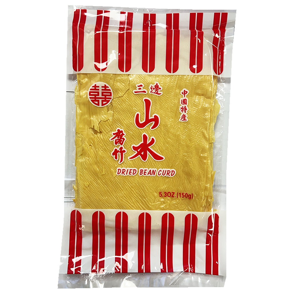 Dried Beancurd Skin Sheet 150g ~ 喜喜三边山水腐竹 150g