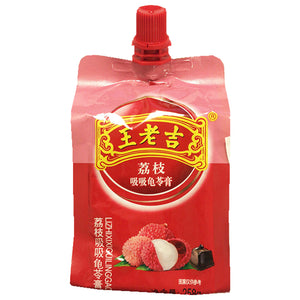 Wang Lao Ji Lychee Jelly Drink 258g ~ 王老吉荔枝吸吸龟苓膏 258g