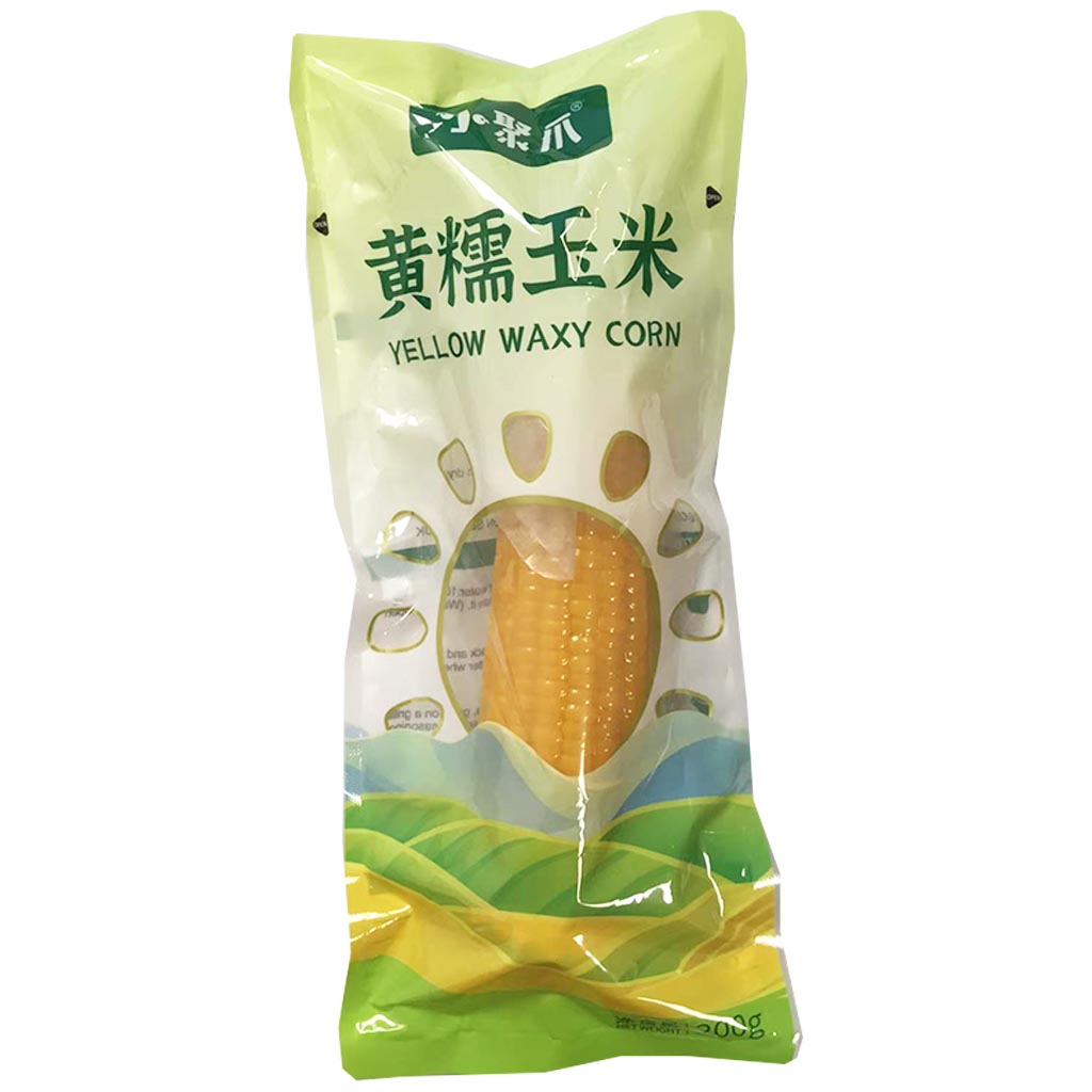 XiaoJuZhao Yellow Waxy Corn 200g ~ 小聚爪糯玉米黄色 200g