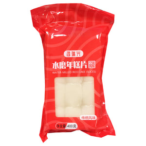 Hong Rui Xing Water Mill Rice Cake Slice 400g ~ 鸿瑞兴 水磨年糕 片 400g