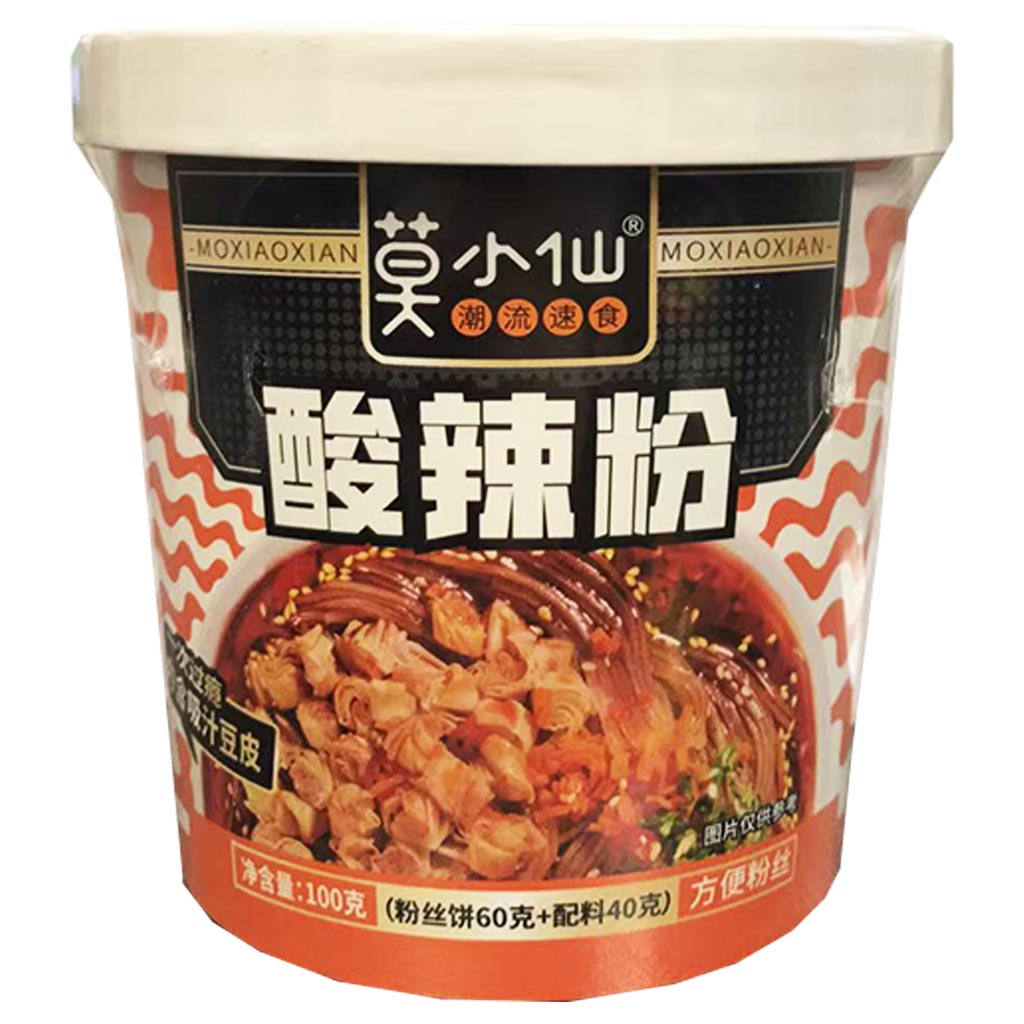 Mo Xiao Xian Bowl Hot Sour Vermicelli 100g ~ 莫小仙酸辣粉桶裝 100g