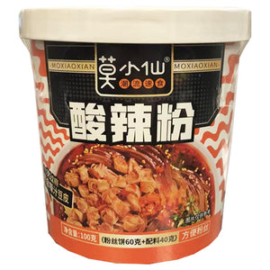 Mo Xiao Xian Bowl Hot Sour Vermicelli 100g ~ 莫小仙酸辣粉桶裝 100g