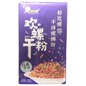 Hao Huan Luo Dry Stir Vermicelli 355g ~ 好歡螺乾拌螺蛳粉 355g