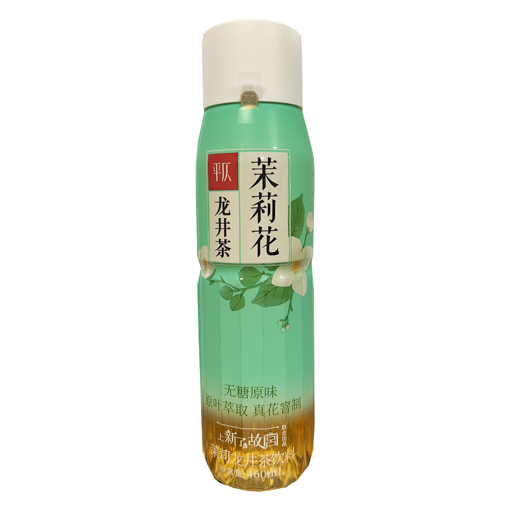 Ping Ze Jasmine Long Jin Tea 460ml ~ 平仄 无糖茉莉花龙井饮料 460ml