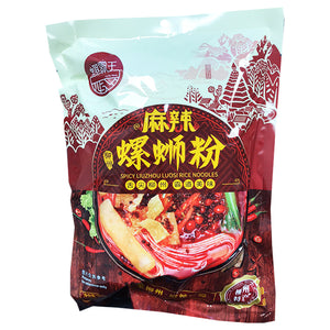 Luo Ba Wang Spicy River Snail Instant River 135g ~ 螺霸王柳州麻辣螺蛳粉 135g