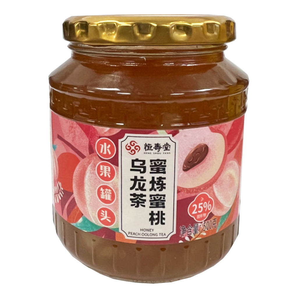 Heng Shou Tang Honey Peach Oolong Tea 500g ~ 恒寿堂蜜炼蜜桃乌龙茶 500g