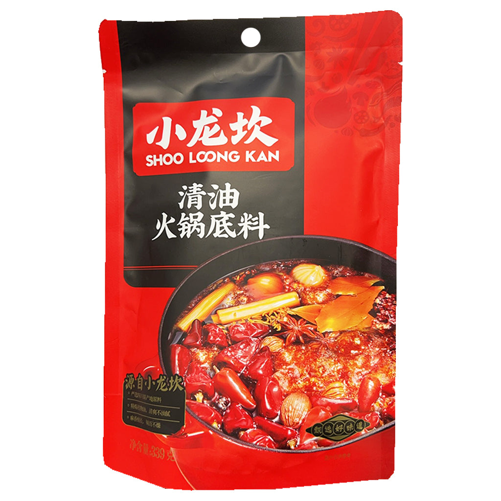 Xiao Long Kan Rapeseed Oil Hot Pot 339g ~ 小龙坎清油火锅底料 339g