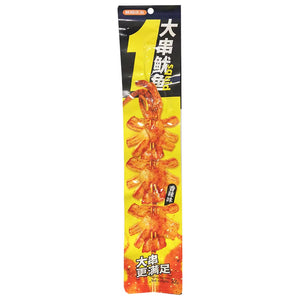 YouXi Big Squid Skewer Spicy 52g ~ 魷嘻大串魷魚香辣 52g