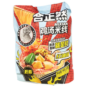 HeZhengRan Chicken Soup Vermicelli Chili 480.5g ~ 合正然雞湯米線紅油味 480.5g