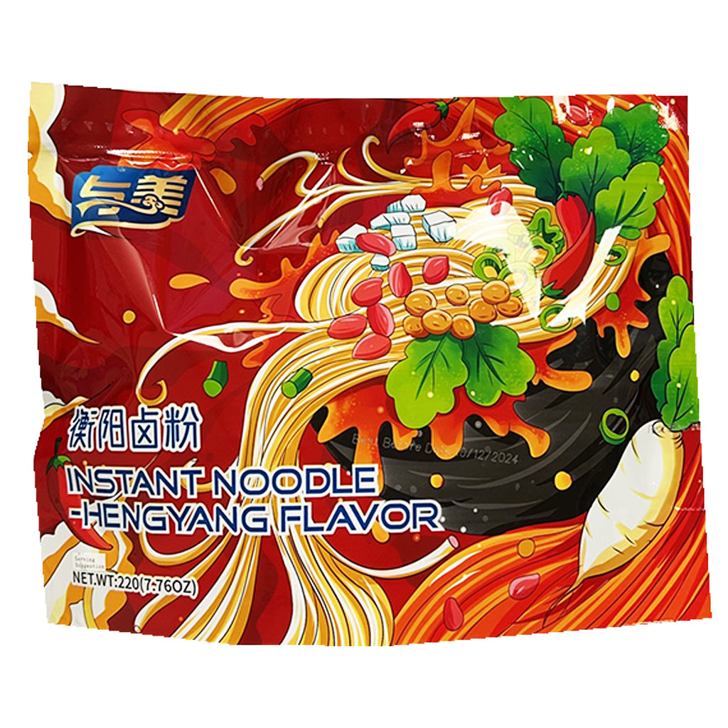 Yumei Hengyan Instant Noodle 220g ~ 與美衡阳鹵粉 220g