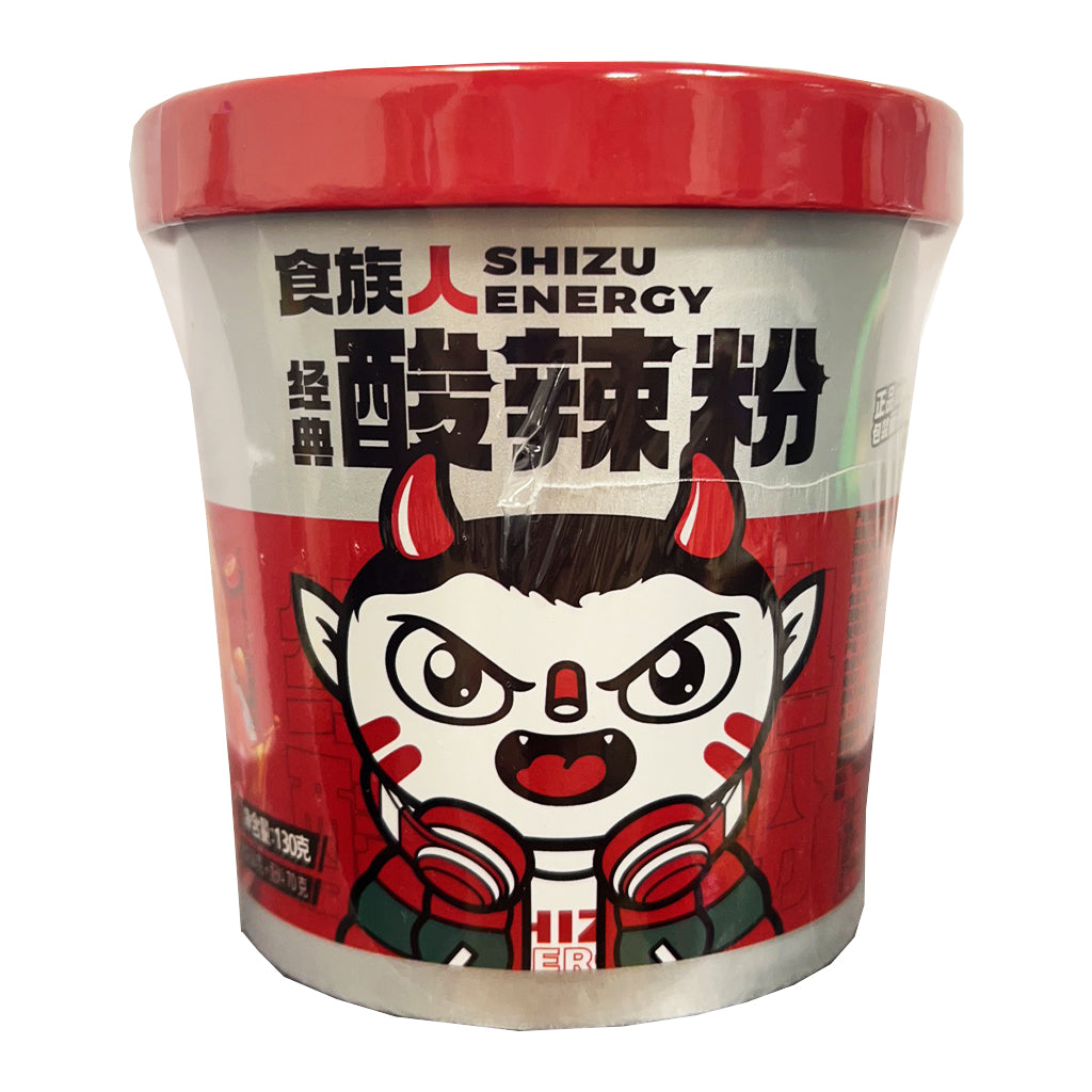 Shizuren Instant Cup Noodle Hot & Sour 130g ~ 食族人酸辣粉 130g