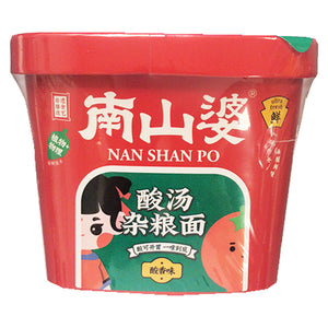 Nan Shan Po Multigrain Noodle Sour Flavour 143g  ~ 南山婆 酸汤杂粮面 酸香味 143g