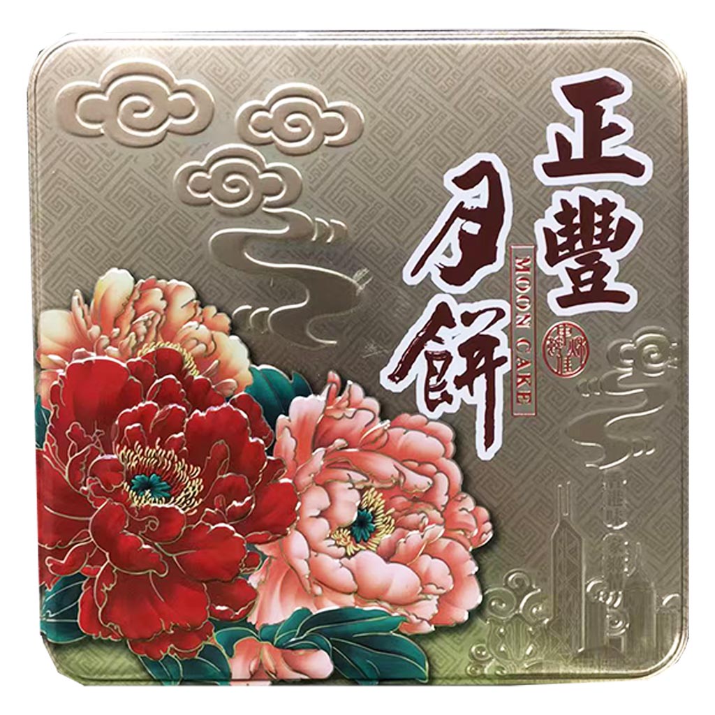 Zheng Feng Mooncake Yolk Red Bean Flavour 720g ~ 正丰单黄陈皮红豆沙月饼 720g