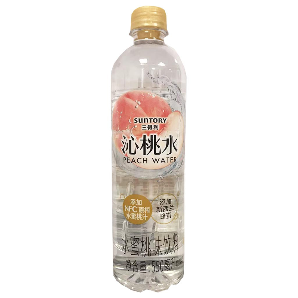 Suntory Peach Water 550ml ~ 三得利沁桃水 550ml