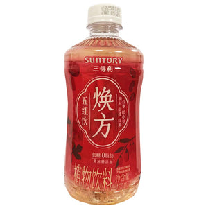 Suntory Herbal Formula Five Red Drinks 450ml ~ 三得利焕方五红欢 450ml