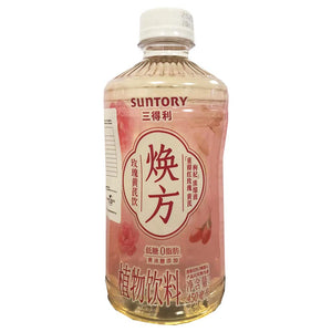 Suntory Herbal Rose Asragalus Drinks 450ml ~ 三得利焕方黄芪饮 450ml