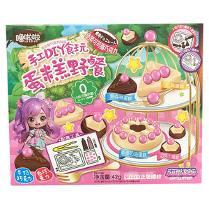 Lulala Chocolate Cake 42g ~ 手工食玩蛋糕野餐 42g