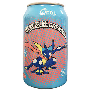 QDOL Pokemon Soda Water Ginger Apple 330ml ~ QDOL宝可夢姜苹果托蒂风味气泡水 330ml