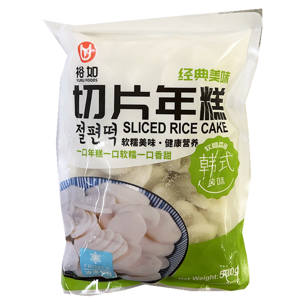 Yuru Sliced Rice Cake 500g ~ 裕如切片年糕 500g