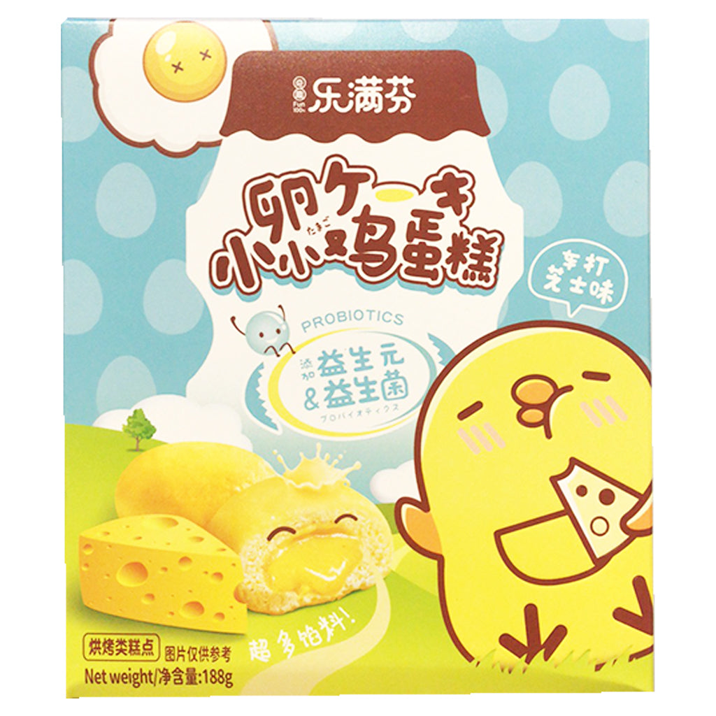 Fun100% Small Cake Cheese 188g ~ 奇趣乐满芬小小鸡蛋糕芝士味 188g