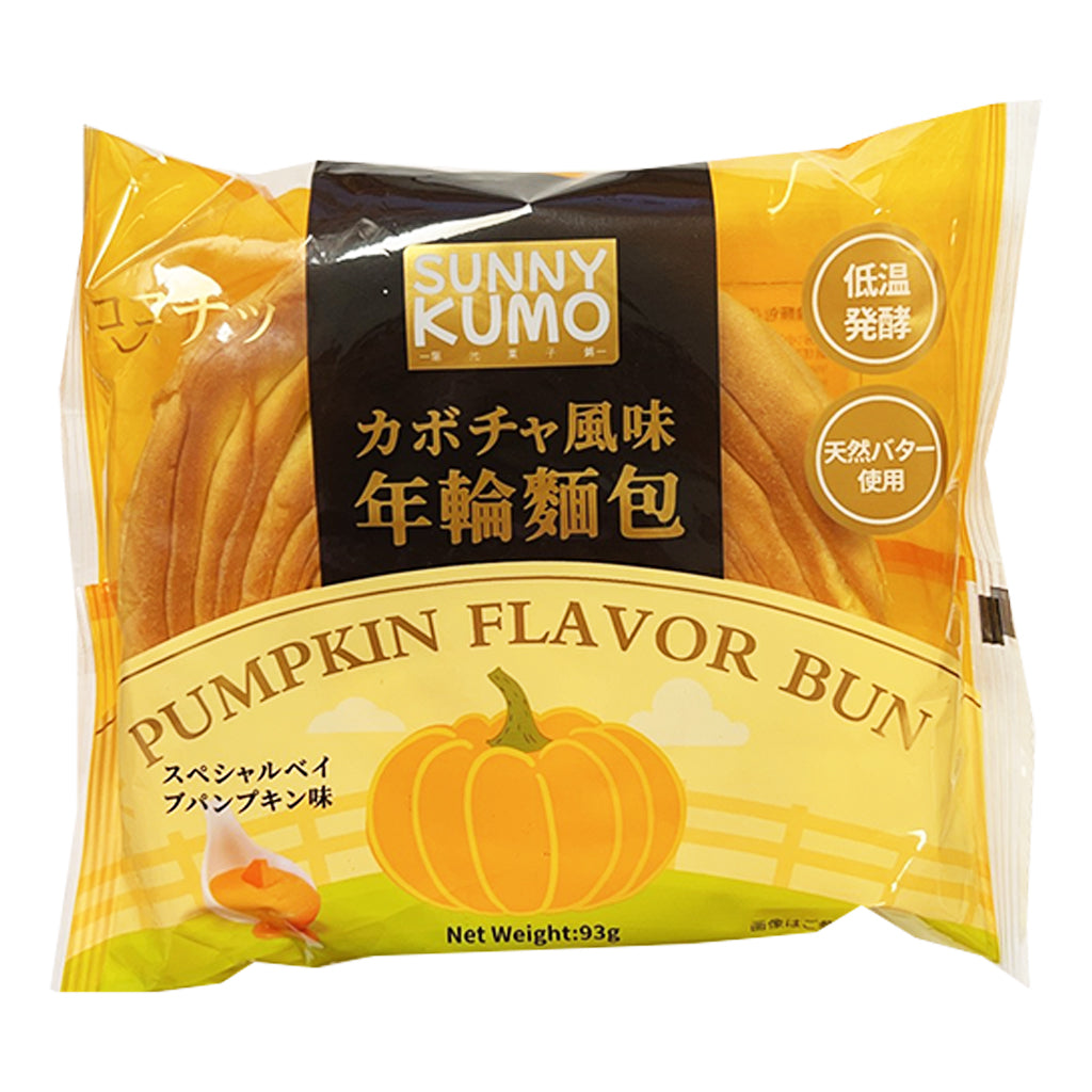 Sunny Kumo Ring Bread Pumpkin Flavour 93g ~ SK 贝贝南瓜年轮面包 93g