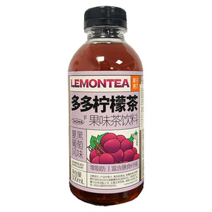 Guo Zi Shou Le Lemon Grape Tea Flavour 500ml ~ 果子熟了柠檬茶黑葡萄  500ml