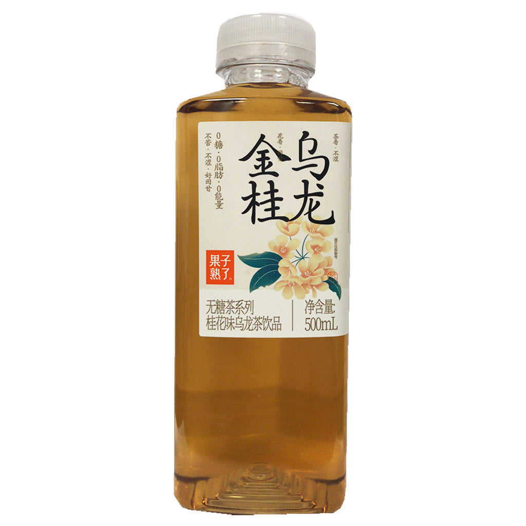 果子树乐桂花乌龙茶500ml ~ 果子熟了金桂乌龙桂花味乌龙茶500ml