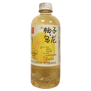 Guozishule Grapefruit Oolong Tea 487ml ~ 果子熟了柚子乌龙茶饮料 487ml