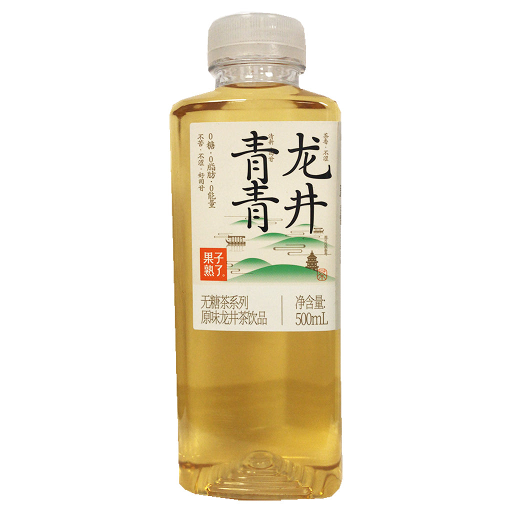 Guozishule Dragon Well Green Tea 500ml ~ 果子熟了青青龙井原味龙井茶 500ml