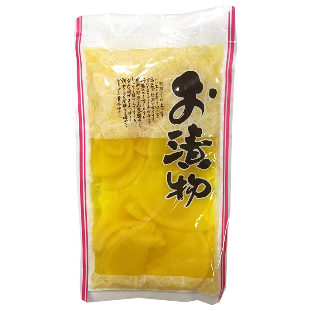 Takuran Pickled Radish Slices 200g ~ 寿司萝卜大根切片 200g