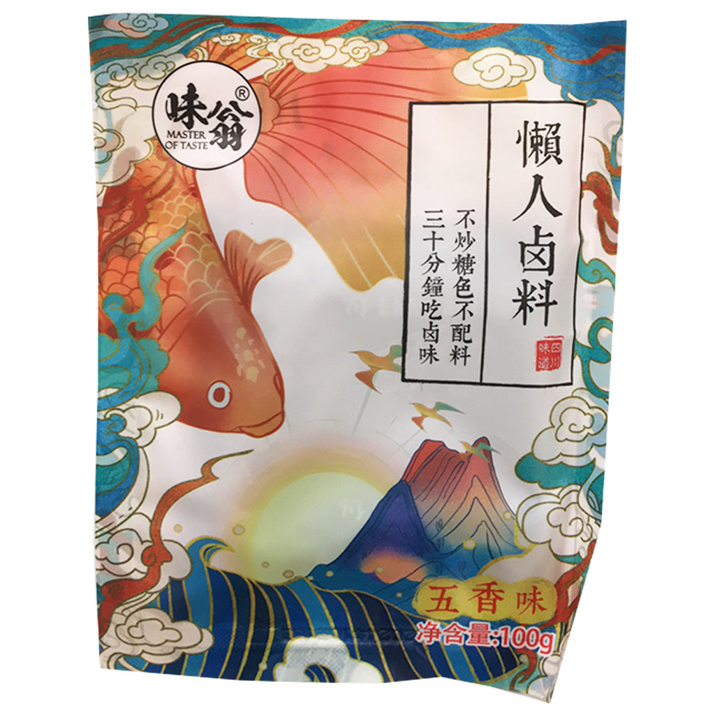 Master Of Taste Stew Seasoning Five Spices 100g ~ 味翁懒人卤料五香味 100g