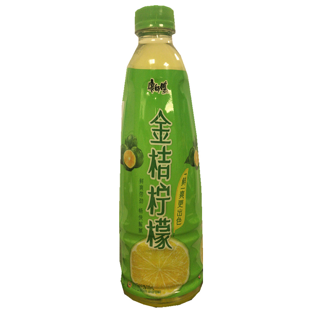 Master Kong Kumquat Lemon 500ml ~ 康师傅金桔柠檬 500ml