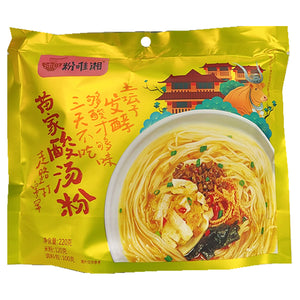 Fen Wei Xiang Sour Soup Noodle 215g ~ 粉唯湘苗家酸湯粉 215g