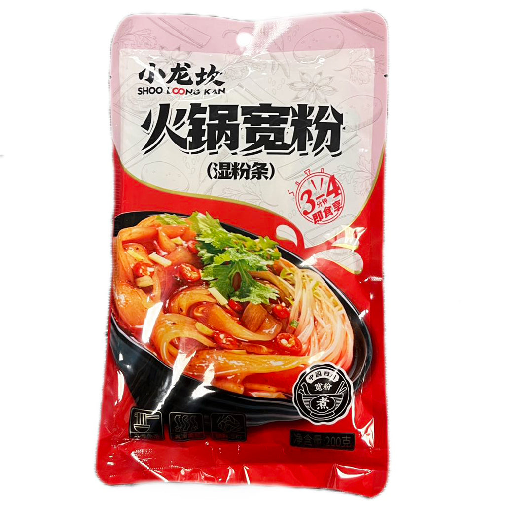 Xiao Long Kan Hot Pot Broad Noodle 200g ~ 小龙坎火锅宽粉 200g