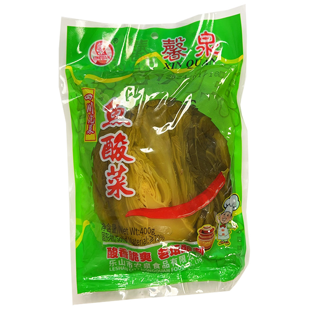 XinQuan Preserved Vegetable 400g ~ 馨泉魚酸菜 400g