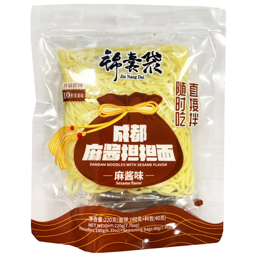 JND Cheng Du Cold Noodle Sweet Spicy 220g ~ 锦囊袋 成都麻酱担担面 220g