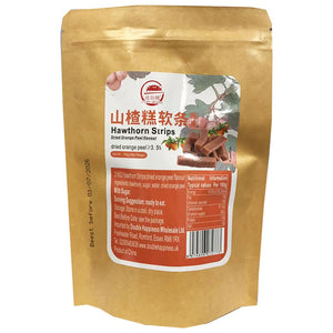 Fairy Bridge Orange Peel Hawthorn Strips 150g ~ 送仙橋陳皮山渣糕軟條 150g