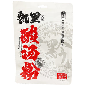 KuaiZiShuo Rice Noodle Sour Soup 222g ~ 筷子說酸辣粉 222g